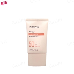 Kem chống nắng Innisfree Tone Up No Sebum SPF50+ 50ml chính hãng