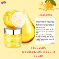Kem dưỡng Forencos Wonderwerk Marula Cream 10gr chính hãng