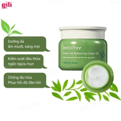 Kem dưỡng Innisfree Trà Xanh Balancing Cream 50ml chính hãng