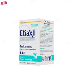 Lăn Khử Mùi Etiaxil Detranspirant Peaux Sensibles 15ml Chính Hãng