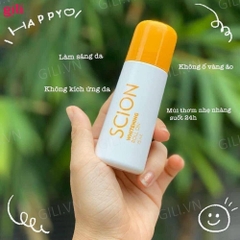 Lăn Khử Mùi Cơ Thể Scion Whitening Roll On 75ml Chính Hãng