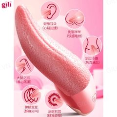 Lưỡi liếm massage Tongue Vibrator phát nhiệt chính hãng