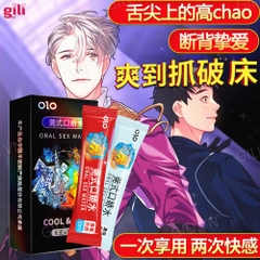 Nước Olo Oral Sex Băng Hoả lon 12 gói tăng khoái cảm chính hãng