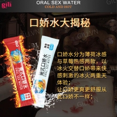 Nước Olo Oral Sex Băng Hoả lon 12 gói tăng khoái cảm chính hãng