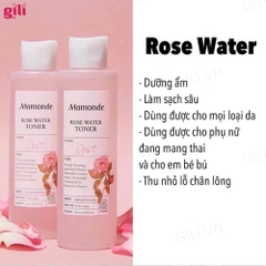 Nước hoa hồng Mamonde Rose Water Toner 150ml chính hãng