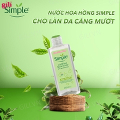 Nước hoa hồng Simple Soothing Facial chai 200ml chính hãng