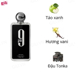 Nước hoa nam Afnan 9pm đen 100ml chính hãng