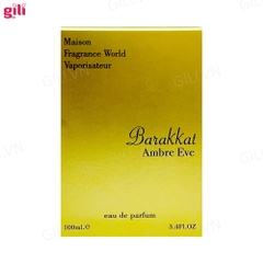 Nước hoa nữ Barakkat Ambre Eve 100ml chính hãng.