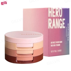 Phấn mắt nhũ Hero Range 3 tầng 2.7g chính hãng