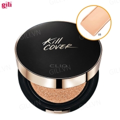 Phấn nước Clio Kill Cover Founwear All New tặng lõi 15gr chính hãng