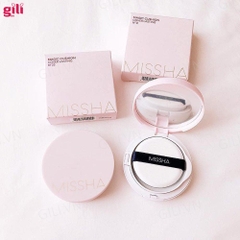 Phấn nước Missha Hồng Magic Cushion Cover Lasting Tone 21-23 15gr chính hãng