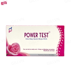 Que thử thai nhanh Power Test hộp 1 test chính hãng