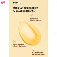 Tinh chất serum dưỡng trắng da Caryophy Glass Skin 50ml chính hãng