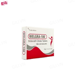 Tăng cường sinh lý nam Welgra 100mg hộp 4 viên chính hãng