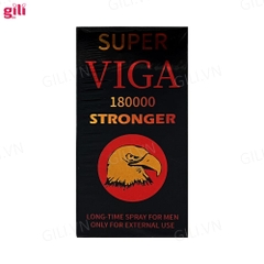 Xịt chống xuất tinh sớm Super Viga 180000 Stronger chính hãng