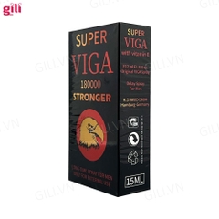 Xịt chống xuất tinh sớm Super Viga 180000 Stronger chính hãng