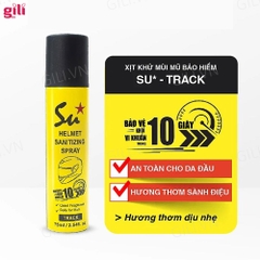 Xịt khử mùi nón bảo hiểm Su Star Track 75ml chính hãng