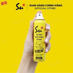 Xịt khử mùi nón bảo hiểm Su Star Track 75ml chính hãng