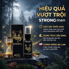 Xịt chống xuất tinh sớm Strong Men 30ml