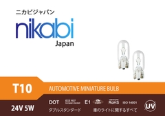 Bóng đèn T10 24V 5W NIKABI