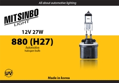 Bóng đèn Halogen 880 12V 27W(H27 chân thẳng) MITSINBO