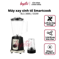 Máy xay sinh tố Smartcook, máy xay sinh tố đa năng Smartcook BLS-3886 - Công nghệ Châu Âu