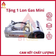Bếp Gas Mini Hồng Ngoại Namilux / Bếp Gas Mini Tích Hợp Van An Toàn / PM-1817AS-VN