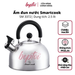 Ấm đun nước, bình đun nước bằng inox 304 Smartcook 2.5L SM 3372