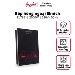 Bếp hồng ngoại đơn không kén nồi, bếp điện hồng ngoại Elmich EL-7951 công suất 2200W