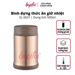 Bình giữ nhiệt đựng thức ăn giữ nhiệt Elmich EL0631 Inox 304 500ml