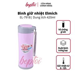 Bình giữ nhiệt Elmich EL7918 Inox 304 420ml