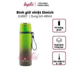 Bình giữ nhiệt Elmich EL8007 Inox 304 480ml