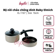 Nồi bếp từ chảo chống dính Baby EL1167 Elmich 16cm