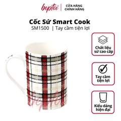 Ly sứ Cốc sứ cao cấp hoa văn Smart Cook SM1500