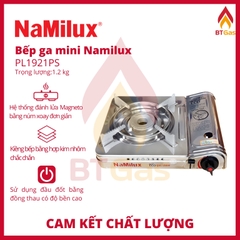 Bếp gas du lịch Mini Namilux / Bếp Gas Mini Ngắt Gas Tự Động / Model ECO Tiết Kiệm / NA-199AS-VN