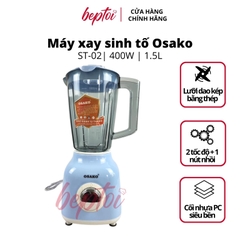 Máy xay sinh tố Osako, máy xay đa năng cối nhựa công suất 400W ST-02