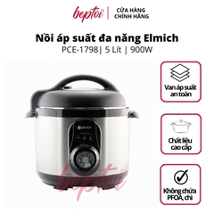 Nồi áp suất đa năng Elmich 5L, nồi áp suất điện đa năng Elmich PCE-1798