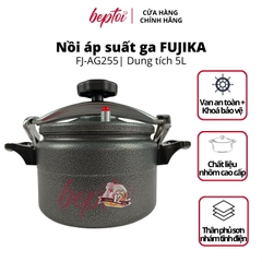 Nồi áp suất ga Fujika, nồi hầm đa năng FJ-AG225, dung tích 5 Lít