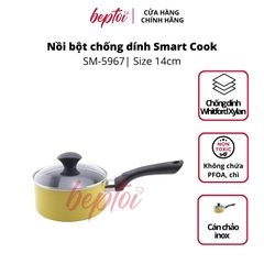 Nồi nấu bột chống dính, quánh nấu bột không kén bếp Smart Cook SM-5967 size 14cm