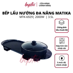 Bếp nướng điện đa năng matika MTK-6929