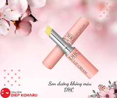 Son dưỡng không màu DHC Lip Cream 1,5g