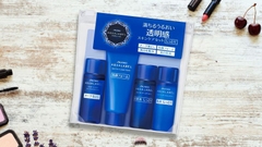 Set Dưỡng Da Shiseido Aqualabel Màu Xanh Mini 4 Món