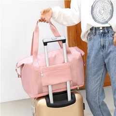 Túi Xách Đựng Đồ Du Lịch 2 Tầng Sắp xếp Đựng Quần Áo Mỹ Phẩm Cỡ Lớn A0933