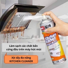 Bình Xịt Bọt Tuyết Tẩy Rửa Kitchen Cleaner 500ml A2743