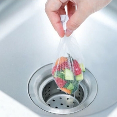Set 100 Túi Lưới Lọc Rác Bồn Rửa Chén Túi Đựng Rác Bao Rác A3813