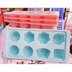 Khay Làm Đá Khuôn Thạch 8 Viên Việt Nhật, Vỉ Đá Làm Thạch 8 ô, Khay Chia Đồ ăn dặm cho bé (6921) A5343