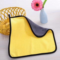 Khăn Lau Đa Năng Màu Vàng Lau Ô Tô Xe Hơi 30X30CM lau bếp lau kính lau tay 2 lớp siêu sạch siêu thấm hút A3844