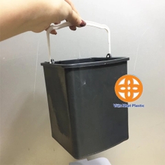 [ TRUNG ] Thùng Rác Đạp Nắp Bật Hình Chữ Nhật Nhựa Việt Nhật (VN8041) A5651