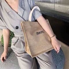 Túi Cói Merci có lót đệm đáy giữ form Túi A0941
