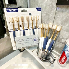 Combo 6 Bàn Chải Đánh Răng Nội Địa Trung Lông Mềm Cao Cấp A2554